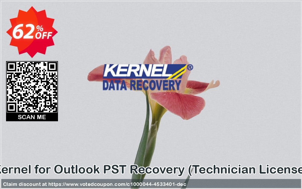Kernel for Outlook PST Recovery, Technician Plan  voted-on promotion codes