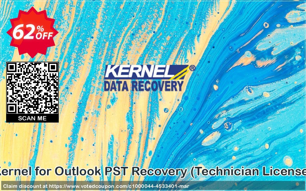 Kernel for Outlook PST Recovery, Technician Plan  Coupon, discount Kernel for Outlook PST Recovery - Technician License wondrous sales code 2024. Promotion: wondrous sales code of Kernel for Outlook PST Recovery - Technician License 2024