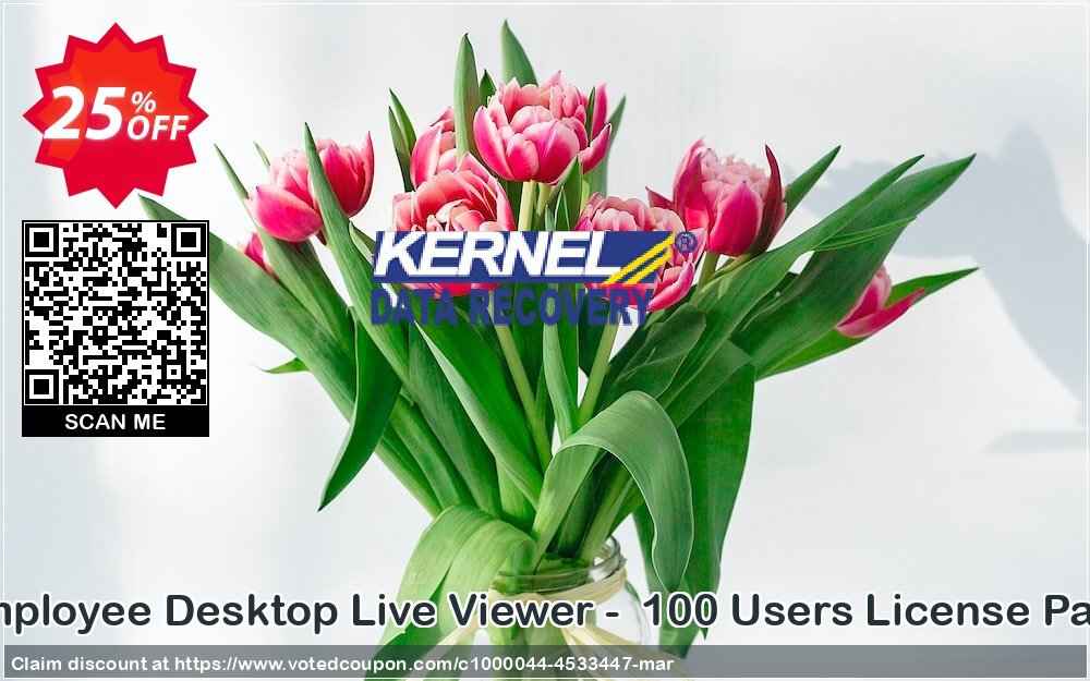 Employee Desktop Live Viewer -  100 Users Plan Pack Coupon Code Apr 2024, 25% OFF - VotedCoupon