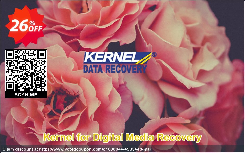 Kernel for Digital Media Recovery Coupon, discount Kernel Recovery for Digital Media awful discounts code 2024. Promotion: awful discounts code of Kernel Recovery for Digital Media 2024