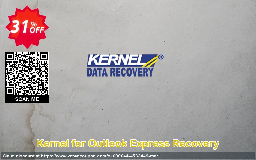 Kernel for Outlook Express Recovery Coupon, discount Kernel Recovery for Outlook Express - Home License awful promotions code 2024. Promotion: awful promotions code of Kernel Recovery for Outlook Express - Home License 2024