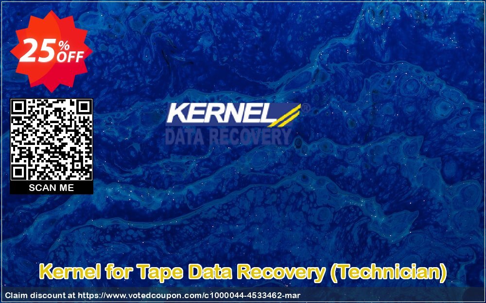 Kernel for Tape Data Recovery, Technician  Coupon Code Jun 2024, 25% OFF - VotedCoupon