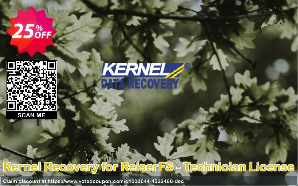 Kernel Recovery for ReiserFS - Technician Plan Coupon Code Apr 2024, 25% OFF - VotedCoupon