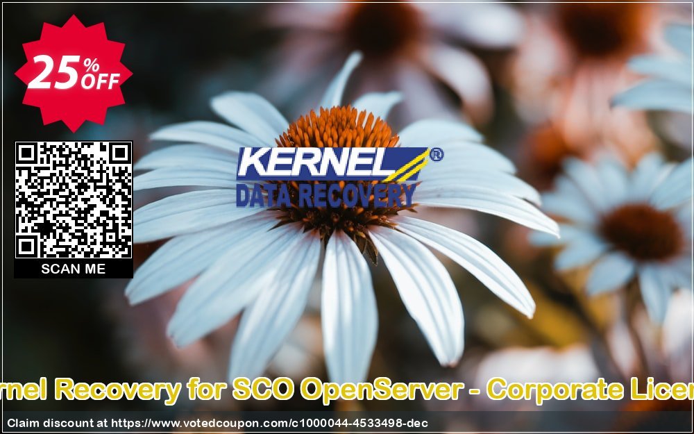 Kernel Recovery for SCO OpenServer - Corporate Plan Coupon Code Apr 2024, 25% OFF - VotedCoupon