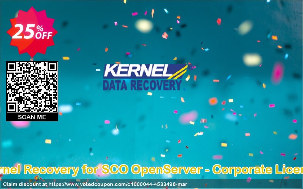 Kernel Recovery for SCO OpenServer - Corporate Plan Coupon, discount Kernel Recovery for SCO OpenServer - Corporate License best promotions code 2024. Promotion: best promotions code of Kernel Recovery for SCO OpenServer - Corporate License 2024