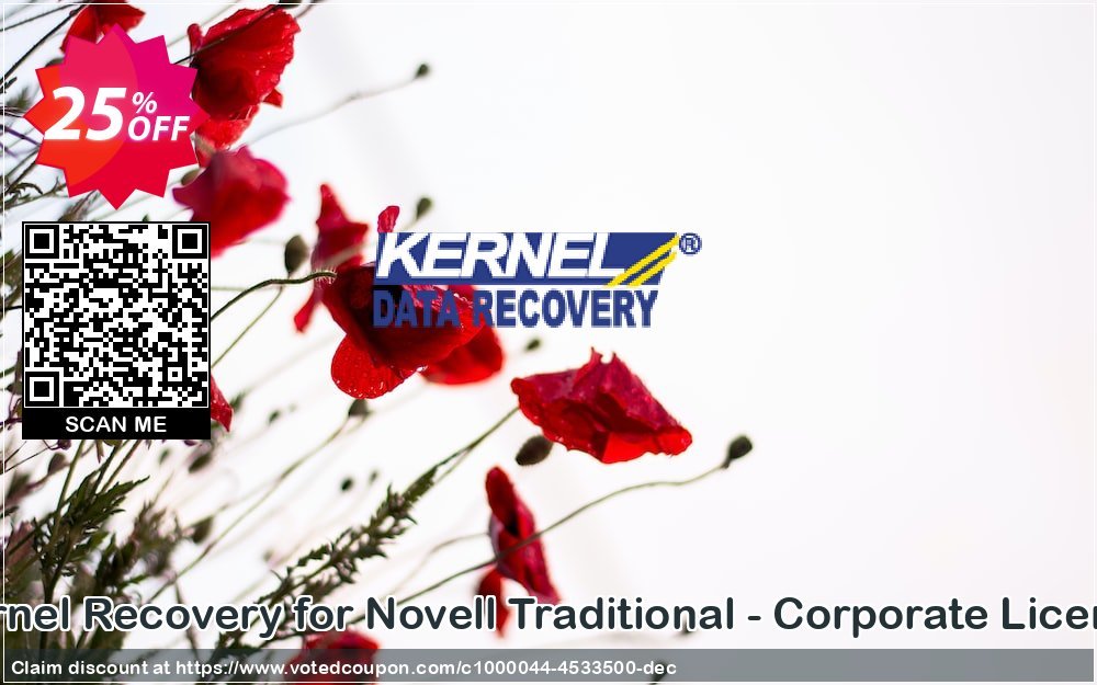 Kernel Recovery for Novell Traditional - Corporate Plan Coupon Code Jun 2024, 25% OFF - VotedCoupon