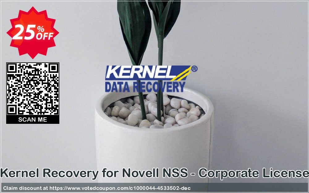 Kernel Recovery for Novell NSS - Corporate Plan Coupon Code Apr 2024, 25% OFF - VotedCoupon