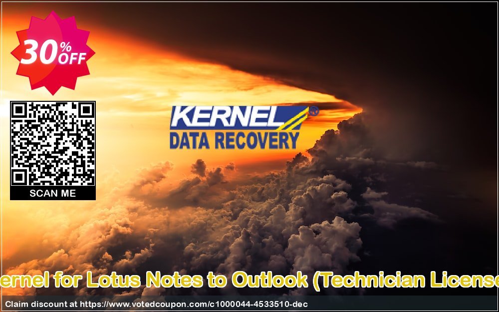 Kernel for Lotus Notes to Outlook, Technician Plan  voted-on promotion codes