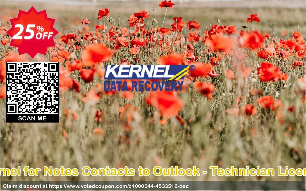 Kernel for Notes Contacts to Outlook - Technician Plan Coupon Code Apr 2024, 25% OFF - VotedCoupon