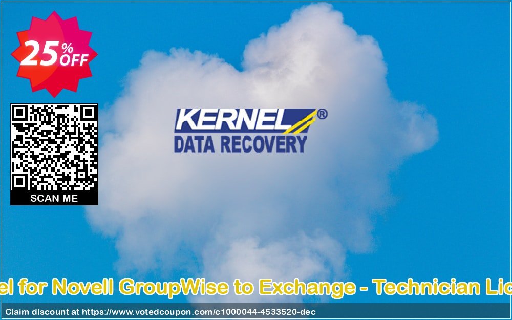 Kernel for Novell GroupWise to Exchange - Technician Plan Coupon Code May 2024, 25% OFF - VotedCoupon