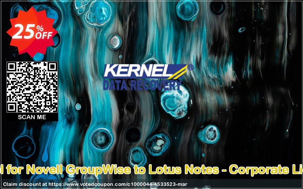 Kernel for Novell GroupWise to Lotus Notes - Corporate Plan Coupon Code Apr 2024, 25% OFF - VotedCoupon