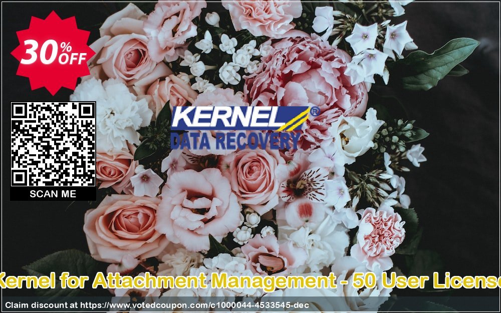 Kernel for Attachment Management - 50 User Plan Coupon, discount Kernel for Attachment Management - 50 User License big promo code 2024. Promotion: big promo code of Kernel for Attachment Management - 50 User License 2024