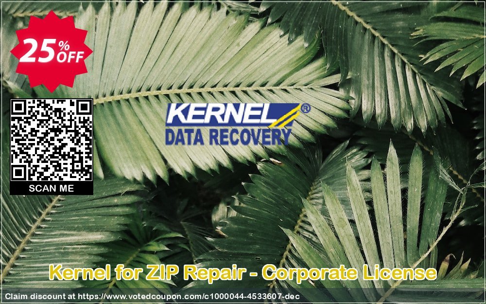 Kernel for ZIP Repair - Corporate Plan Coupon Code Apr 2024, 25% OFF - VotedCoupon