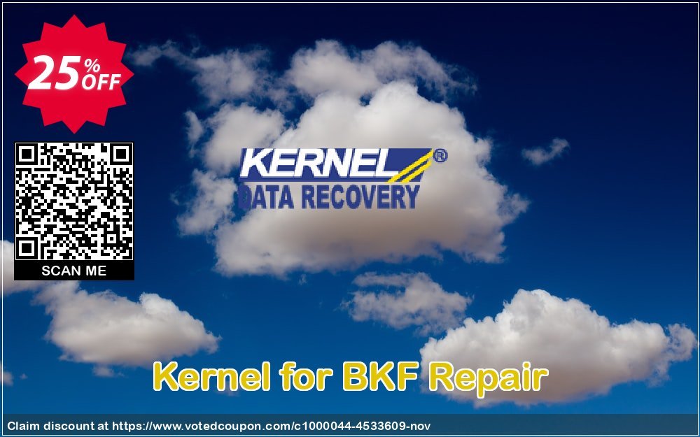Kernel for BKF Repair Coupon, discount Kernel Recovery for BKF - Home License awful discounts code 2023. Promotion: awful discounts code of Kernel Recovery for BKF - Home License 2023