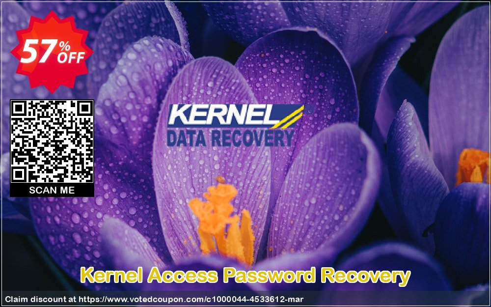 Kernel Access Password Recovery Coupon, discount Kernel Access Password Recovery - Home License super deals code 2024. Promotion: super deals code of Kernel Access Password Recovery - Home License 2024