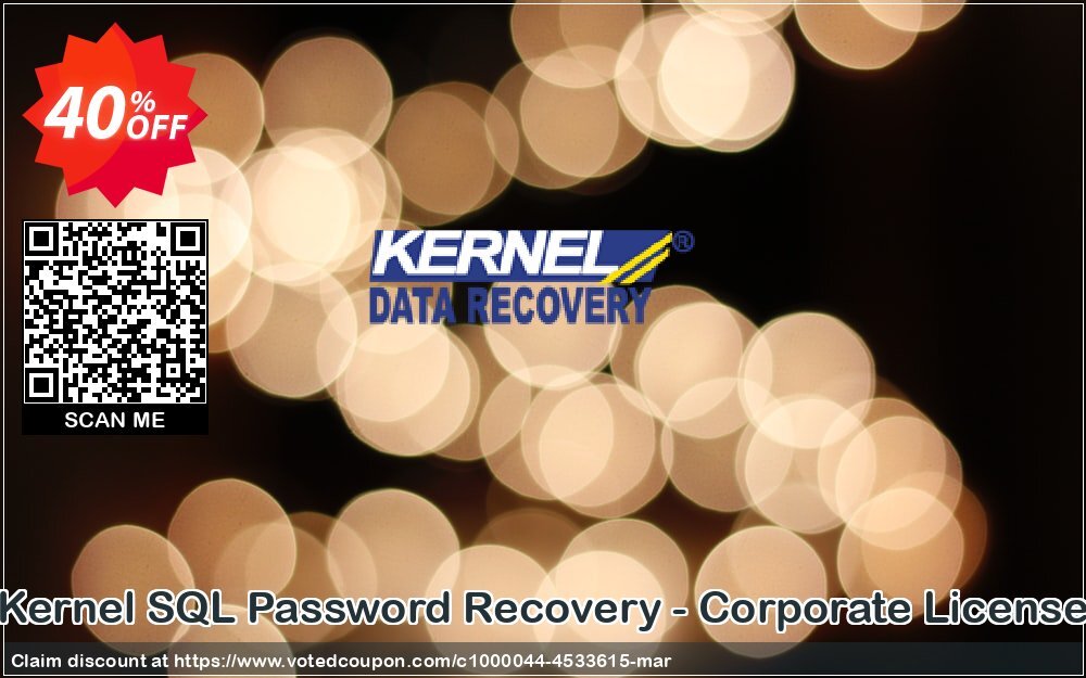 Kernel SQL Password Recovery - Corporate Plan Coupon, discount Kernel SQL Password Recovery - Corporate License hottest promo code 2024. Promotion: hottest promo code of Kernel SQL Password Recovery - Corporate License 2024