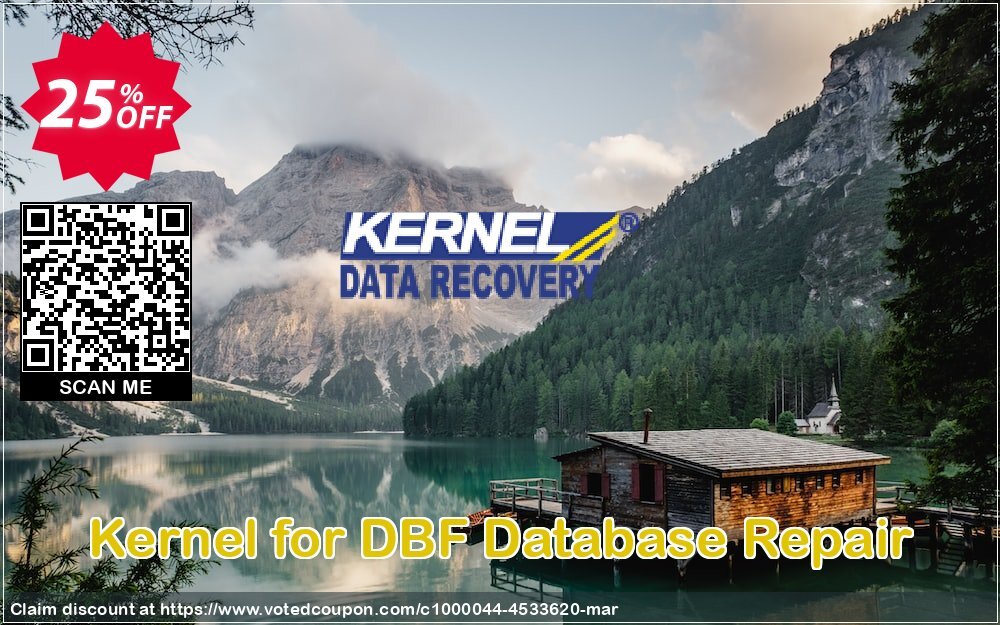 Kernel for DBF Database Repair Coupon Code Apr 2024, 25% OFF - VotedCoupon