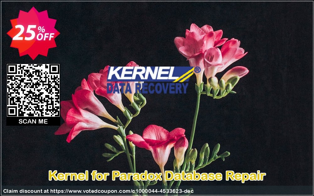 Kernel for Paradox Database Repair Coupon Code Apr 2024, 25% OFF - VotedCoupon