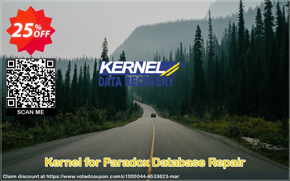 Kernel for Paradox Database Repair Coupon, discount Kernel Recovery for Paradox - Home License imposing discounts code 2024. Promotion: imposing discounts code of Kernel Recovery for Paradox - Home License 2024