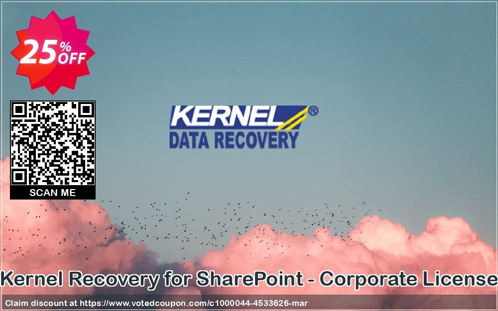 Kernel Recovery for SharePoint - Corporate Plan Coupon, discount Kernel Recovery for SharePoint - Corporate License formidable deals code 2024. Promotion: formidable deals code of Kernel Recovery for SharePoint - Corporate License 2024