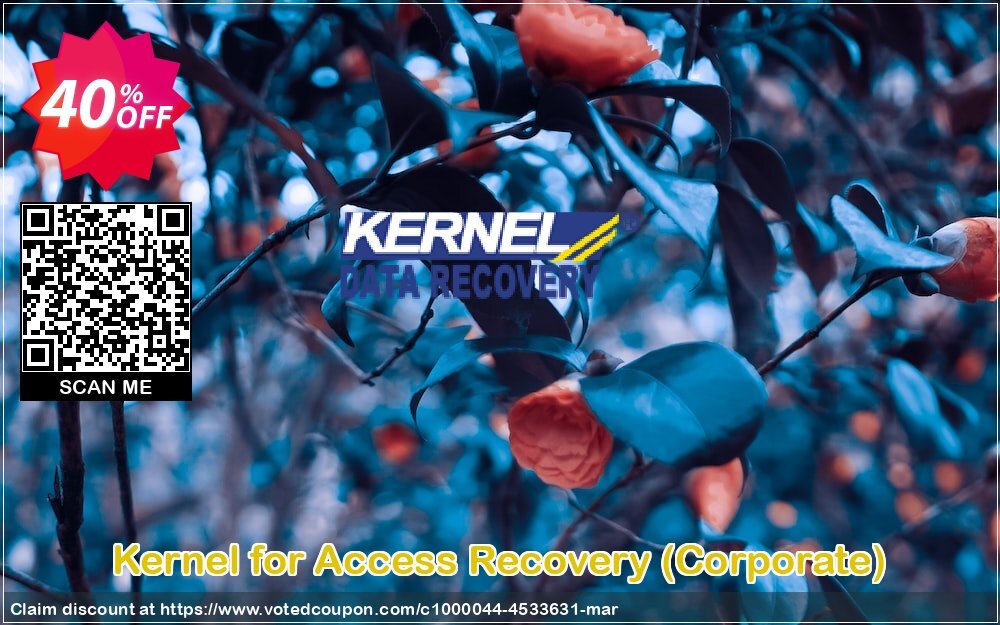 Kernel for Access Recovery, Corporate  Coupon, discount Kernel Recovery for Access - Corporate License wondrous promotions code 2024. Promotion: wondrous promotions code of Kernel Recovery for Access - Corporate License 2024