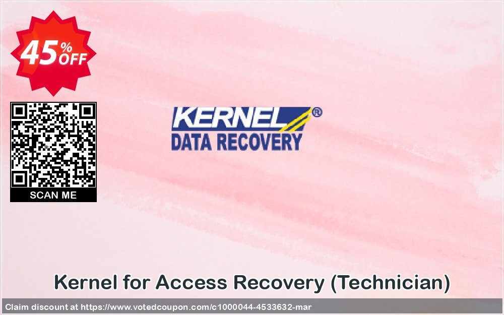 Kernel for Access Recovery, Technician  Coupon Code Apr 2024, 45% OFF - VotedCoupon