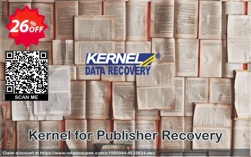 Kernel for Publisher Recovery Coupon, discount Kernel Recovery for Publisher - Home License amazing offer code 2024. Promotion: amazing offer code of Kernel Recovery for Publisher - Home License 2024