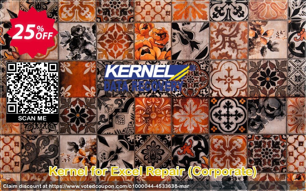 Kernel for Excel Repair, Corporate  Coupon, discount Kernel Recovery for Excel - Corporate License hottest promotions code 2024. Promotion: hottest promotions code of Kernel Recovery for Excel - Corporate License 2024