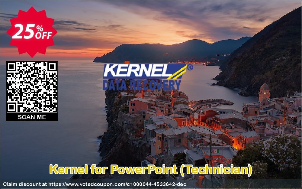 Kernel for PowerPoint, Technician  Coupon, discount Kernel Recovery for PowerPoint - Technician License wonderful discount code 2024. Promotion: wonderful discount code of Kernel Recovery for PowerPoint - Technician License 2024