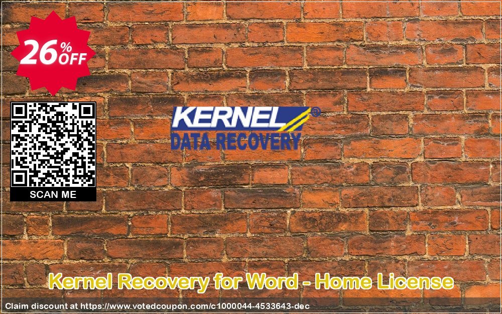 Kernel Recovery for Word - Home Plan Coupon Code Apr 2024, 26% OFF - VotedCoupon