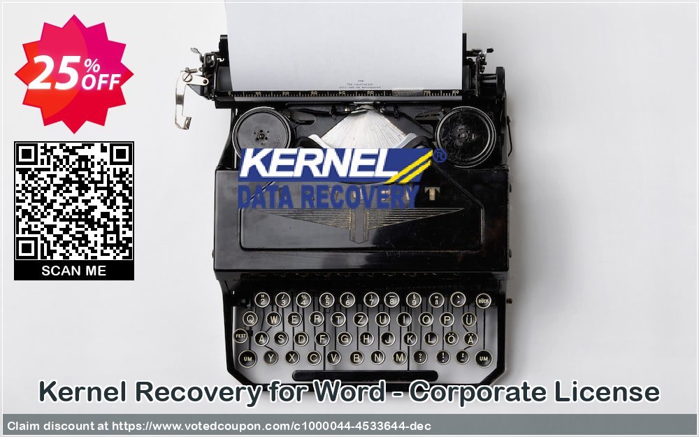 Kernel Recovery for Word - Corporate Plan Coupon Code Apr 2024, 25% OFF - VotedCoupon