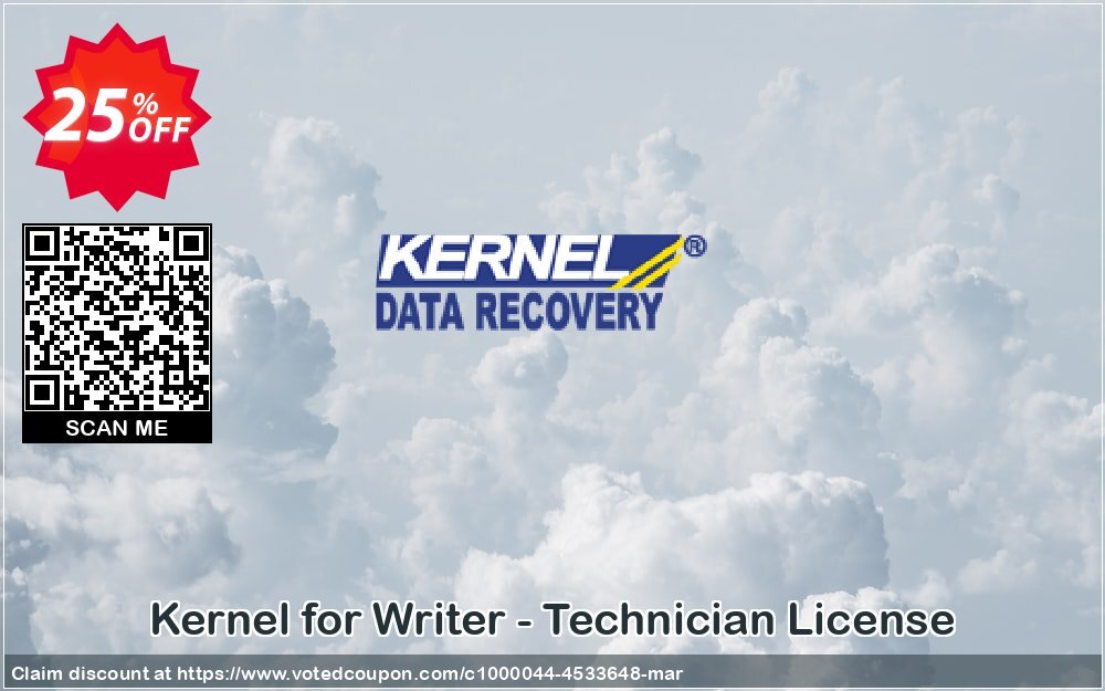 Kernel for Writer - Technician Plan Coupon, discount Kernel for Writer - Technician License impressive offer code 2024. Promotion: impressive offer code of Kernel for Writer - Technician License 2024