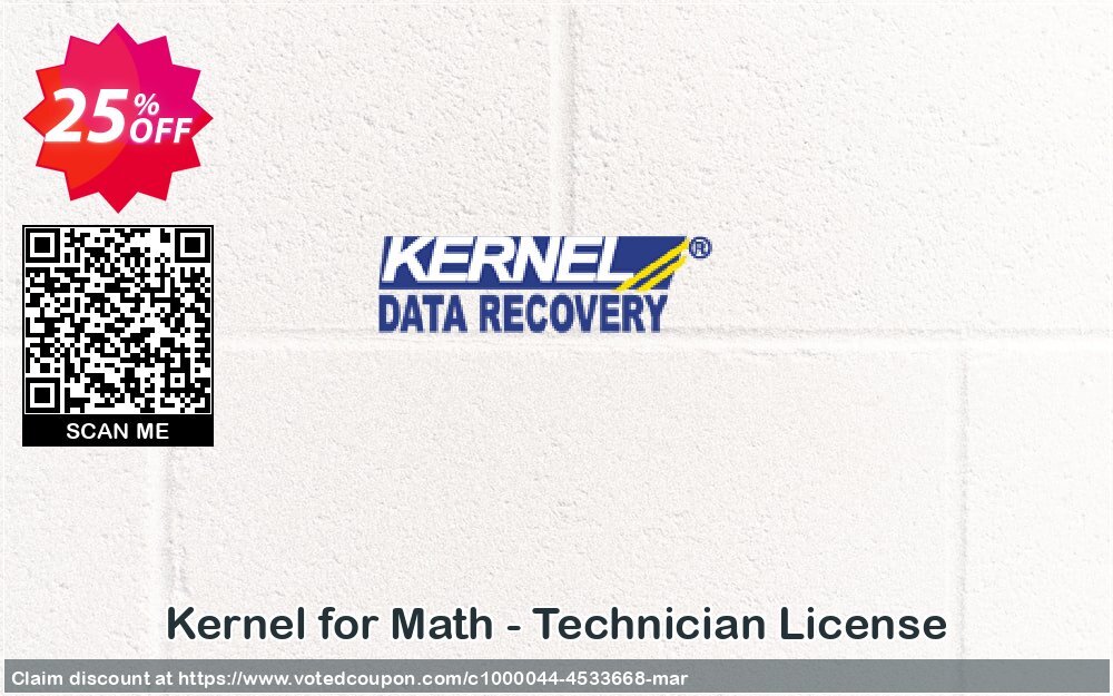 Kernel for Math - Technician Plan Coupon, discount Kernel for Math - Technician License staggering deals code 2025. Promotion: staggering deals code of Kernel for Math - Technician License 2024