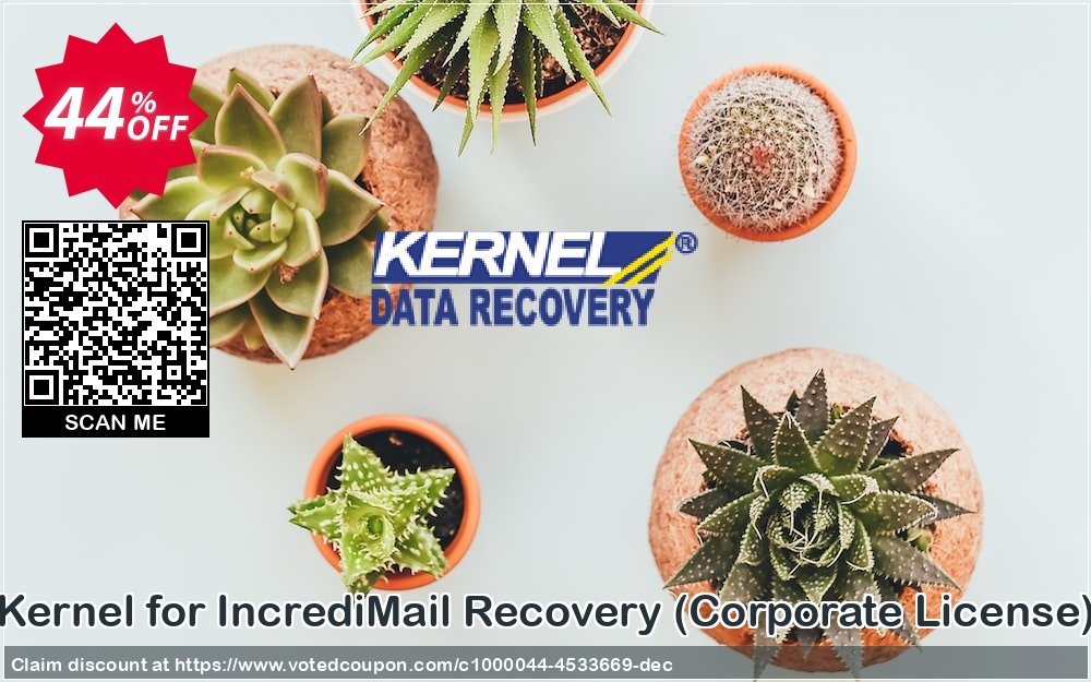 Kernel for IncrediMail Recovery, Corporate Plan  Coupon, discount Kernel Recovery for IncrediMail - Corporate License imposing offer code 2024. Promotion: imposing offer code of Kernel Recovery for IncrediMail - Corporate License 2024