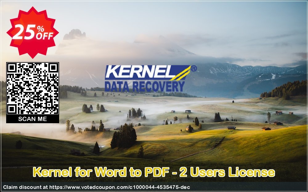 Kernel for Word to PDF - 2 Users Plan Coupon Code Apr 2024, 25% OFF - VotedCoupon