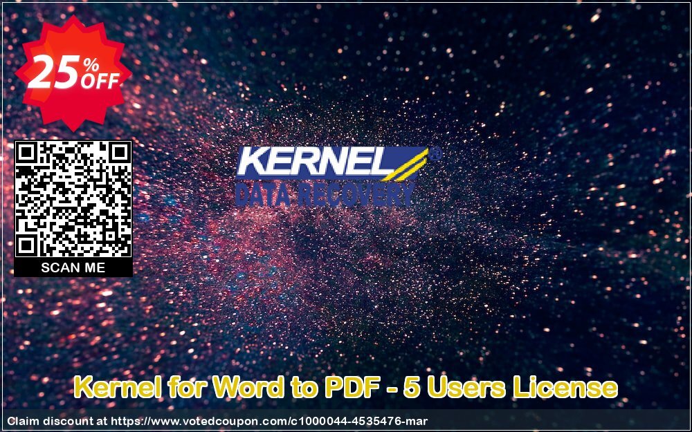 Kernel for Word to PDF - 5 Users Plan Coupon Code Apr 2024, 25% OFF - VotedCoupon