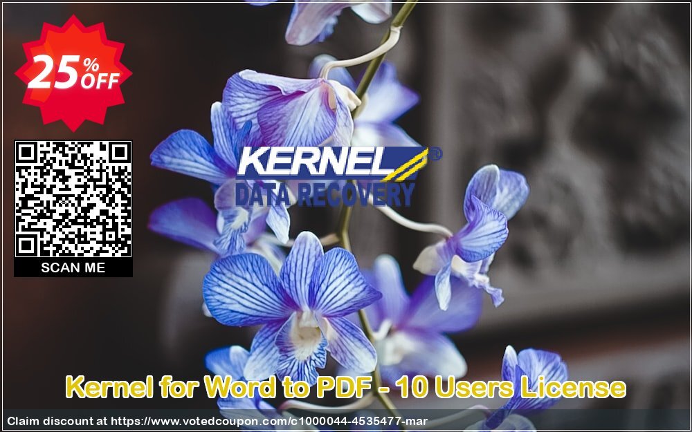 Kernel for Word to PDF - 10 Users Plan Coupon Code May 2024, 25% OFF - VotedCoupon