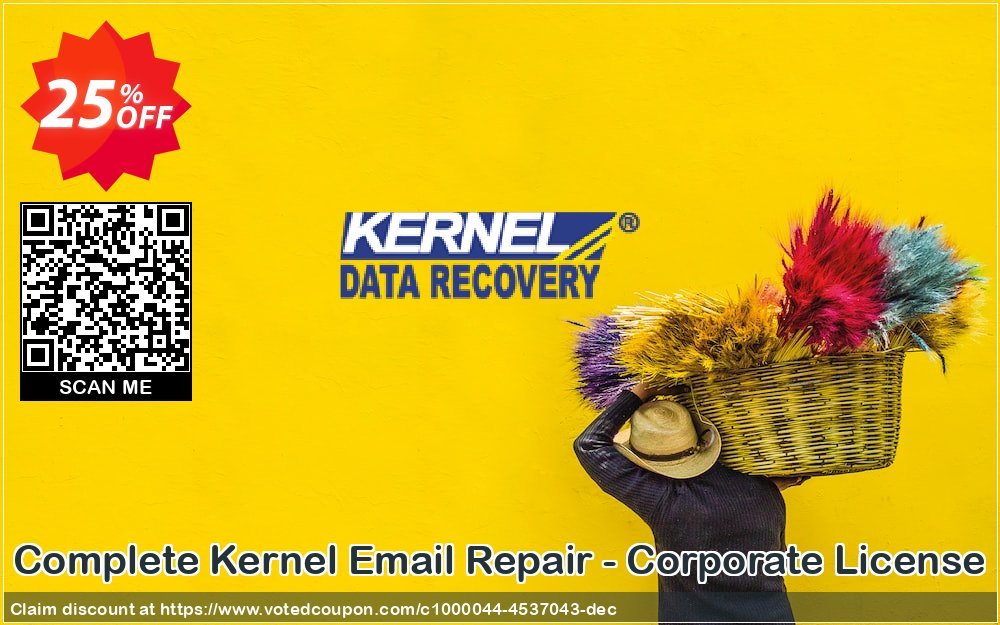 Complete Kernel Email Repair - Corporate Plan Coupon, discount Complete Kernel Email Repair - Corporate License special offer code 2024. Promotion: special offer code of Complete Kernel Email Repair - Corporate License 2024