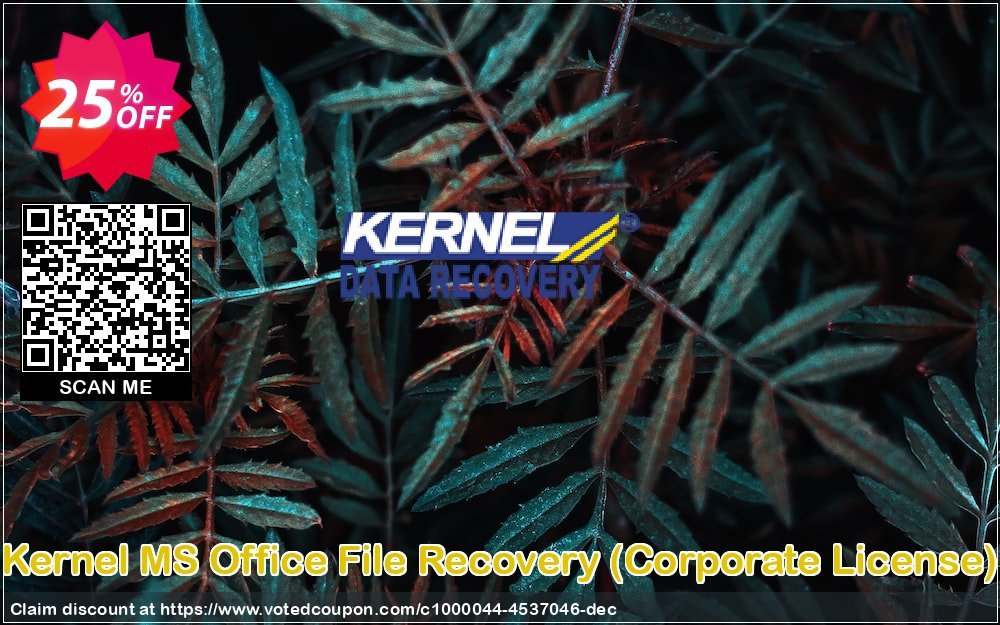 Kernel MS Office File Recovery, Corporate Plan  Coupon, discount MS Office Repair (Basic) - Corporate License wonderful discounts code 2024. Promotion: wonderful discounts code of MS Office Repair (Basic) - Corporate License 2024