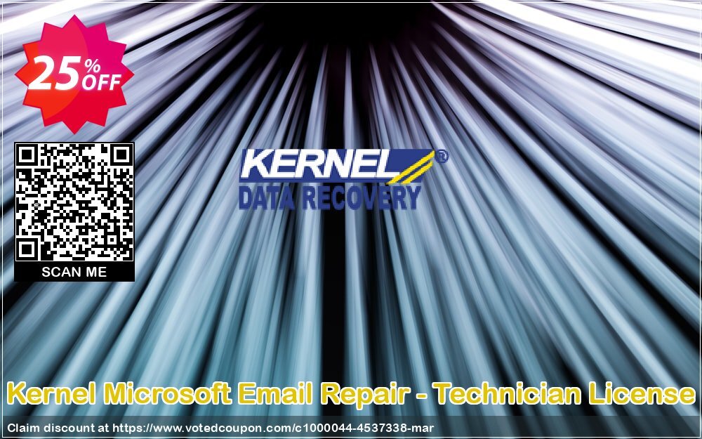 Kernel Microsoft Email Repair - Technician Plan Coupon, discount Kernel Microsoft Email Repair - Technician License super discount code 2024. Promotion: super discount code of Kernel Microsoft Email Repair - Technician License 2024