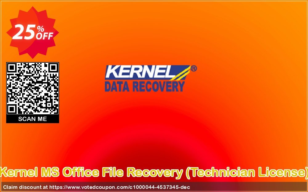 Kernel MS Office File Recovery, Technician Plan  Coupon Code May 2024, 25% OFF - VotedCoupon