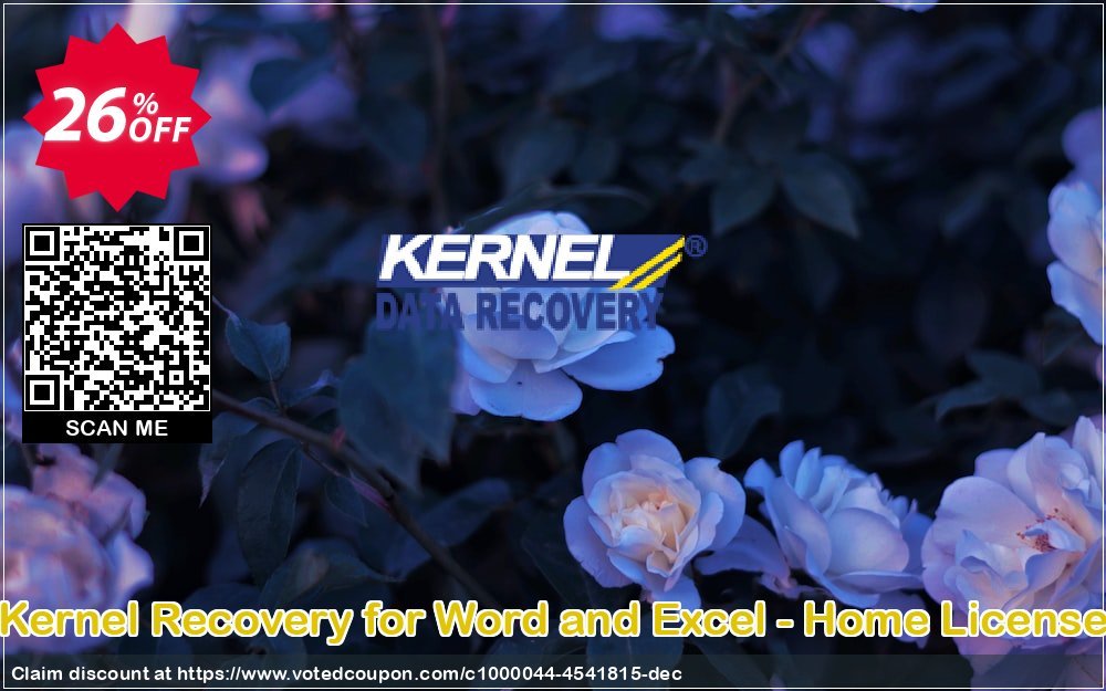 Kernel Recovery for Word and Excel - Home Plan Coupon, discount Kernel Recovery for Word and Excel - Home License fearsome sales code 2024. Promotion: fearsome sales code of Kernel Recovery for Word and Excel - Home License 2024