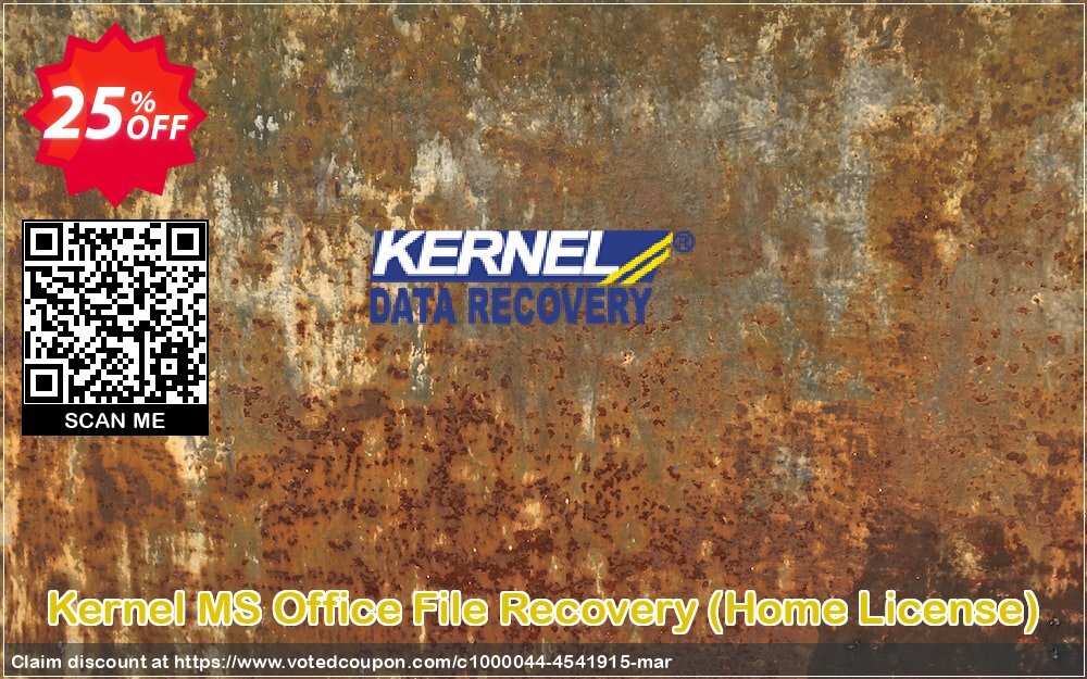 Kernel MS Office File Recovery, Home Plan  Coupon, discount MS Office Repair - Home License super offer code 2024. Promotion: super offer code of MS Office Repair - Home License 2024