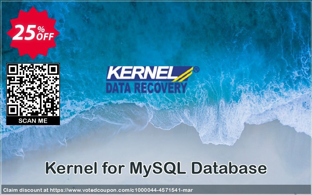 Kernel for MySQL Database Coupon, discount Kernel for MySQL Database big promo code 2024. Promotion: big promo code of Kernel for MySQL Database 2024