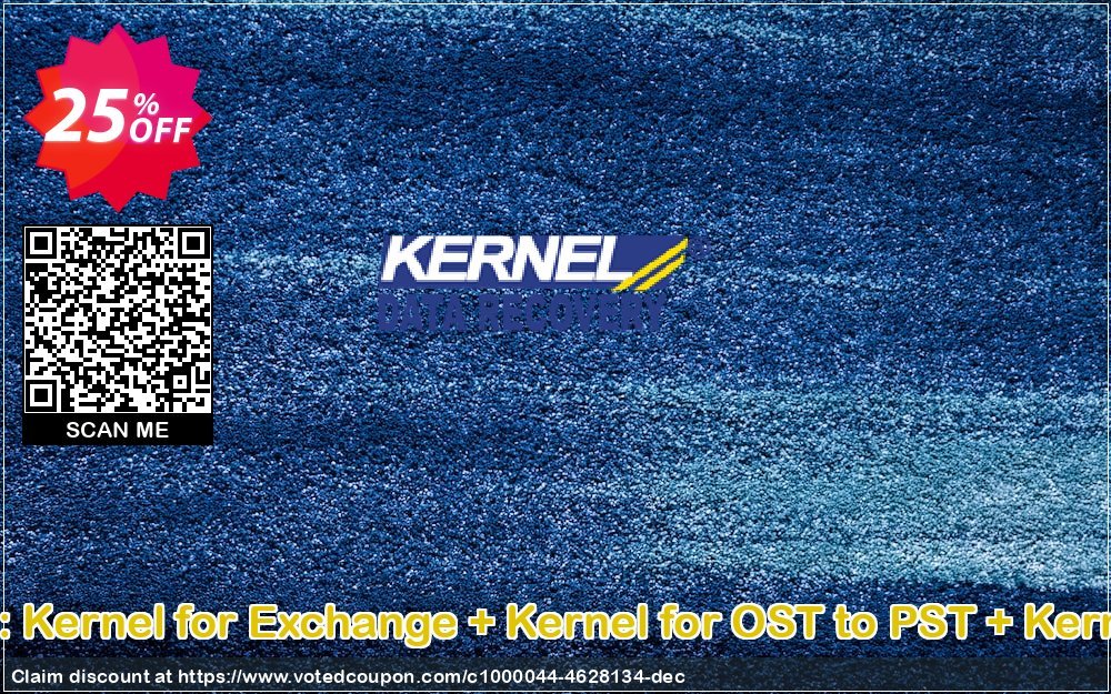 Kernel Bundle: Kernel for Exchange + Kernel for OST to PST + Kernel for Outlook Coupon Code Jun 2024, 25% OFF - VotedCoupon