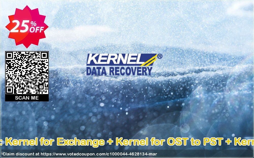 Kernel Bundle: Kernel for Exchange + Kernel for OST to PST + Kernel for Outlook Coupon Code Jun 2024, 25% OFF - VotedCoupon