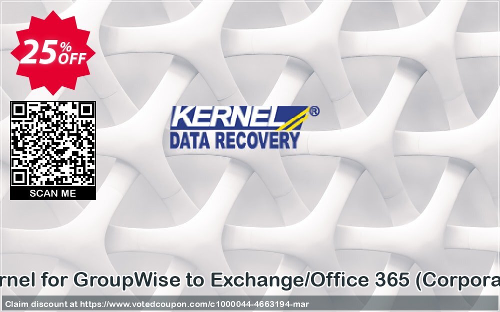 Kernel for GroupWise to Exchange/Office 365, Corporate  Coupon, discount Kernel for GroupWise to Exchange ( License for (1- 200) Mailboxes  ) super promotions code 2024. Promotion: super promotions code of Kernel for GroupWise to Exchange ( License for (1- 200) Mailboxes  ) 2024