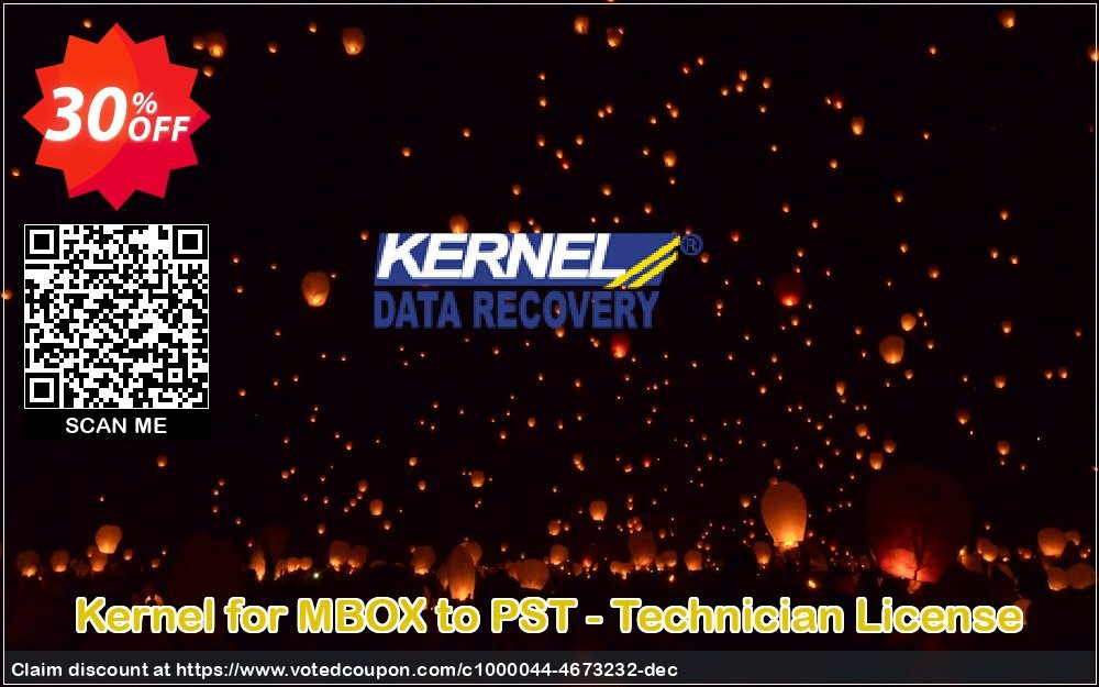 Kernel for MBOX to PST - Technician Plan Coupon, discount Kernel for MBOX to PST - Technician License staggering promotions code 2024. Promotion: staggering promotions code of Kernel for MBOX to PST - Technician License 2024