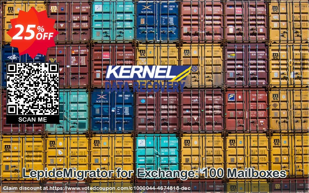 LepideMigrator for Exchange: 100 Mailboxes Coupon Code Apr 2024, 25% OFF - VotedCoupon