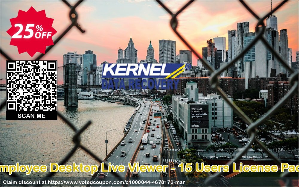 Employee Desktop Live Viewer - 15 Users Plan Pack Coupon, discount Employee Desktop Live Viewer - 15 Users License Pack exclusive promo code 2025. Promotion: exclusive promo code of Employee Desktop Live Viewer - 15 Users License Pack 2024
